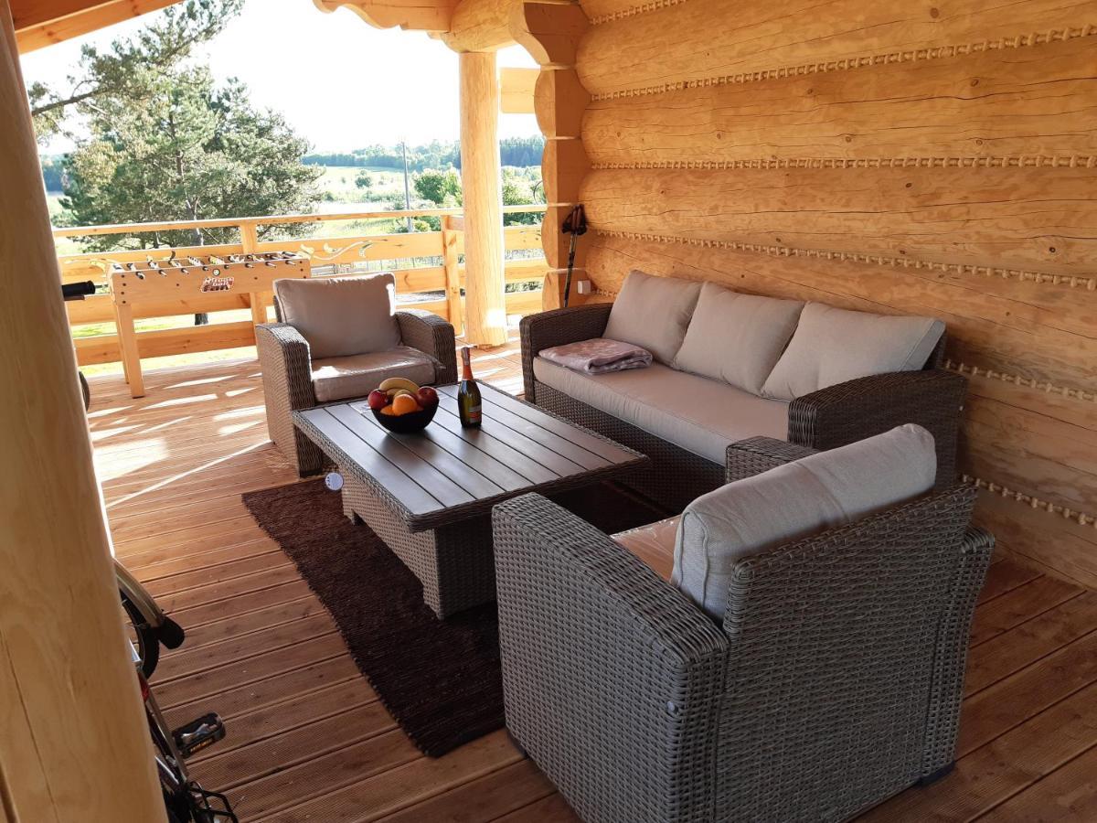 Mazury "Willa Slimakowo" W Pasymiu Z Jakuzzi, Sauna, Pomostem Extérieur photo