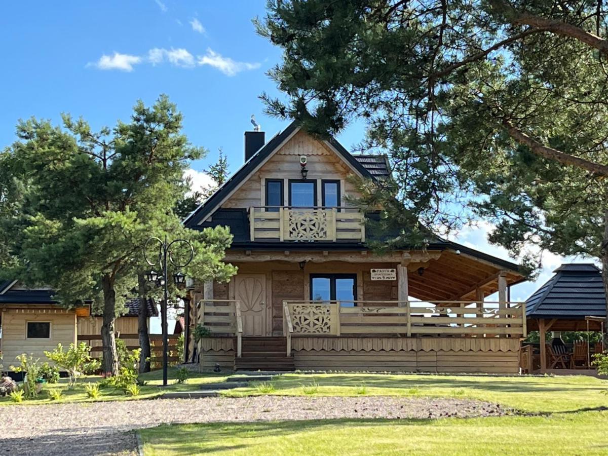 Mazury "Willa Slimakowo" W Pasymiu Z Jakuzzi, Sauna, Pomostem Extérieur photo