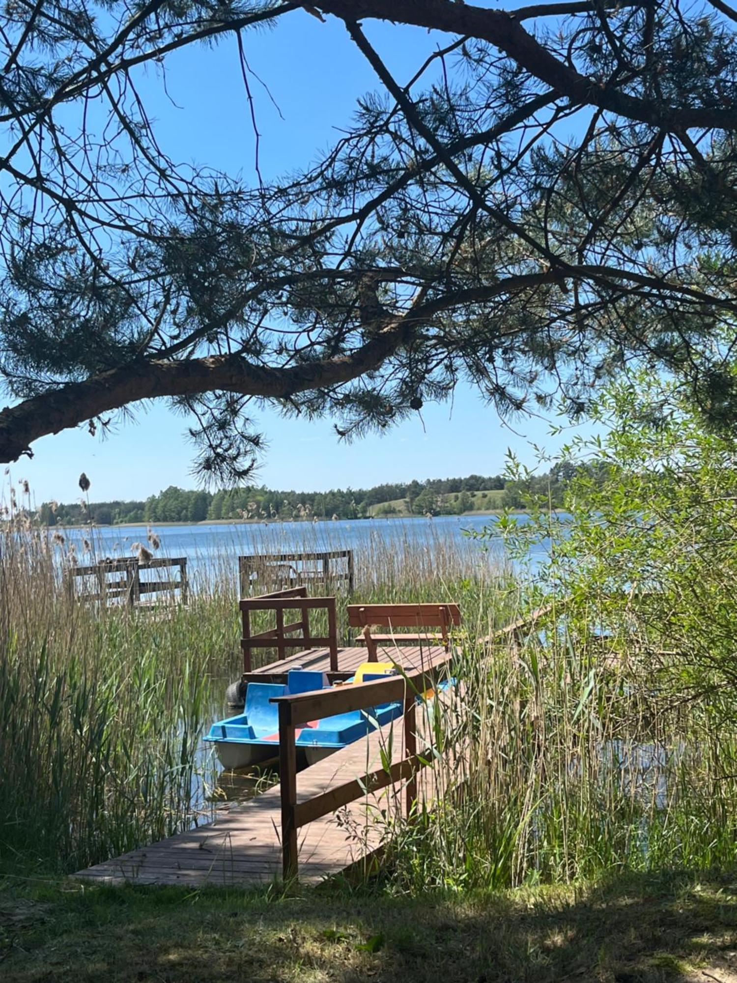 Mazury "Willa Slimakowo" W Pasymiu Z Jakuzzi, Sauna, Pomostem Extérieur photo