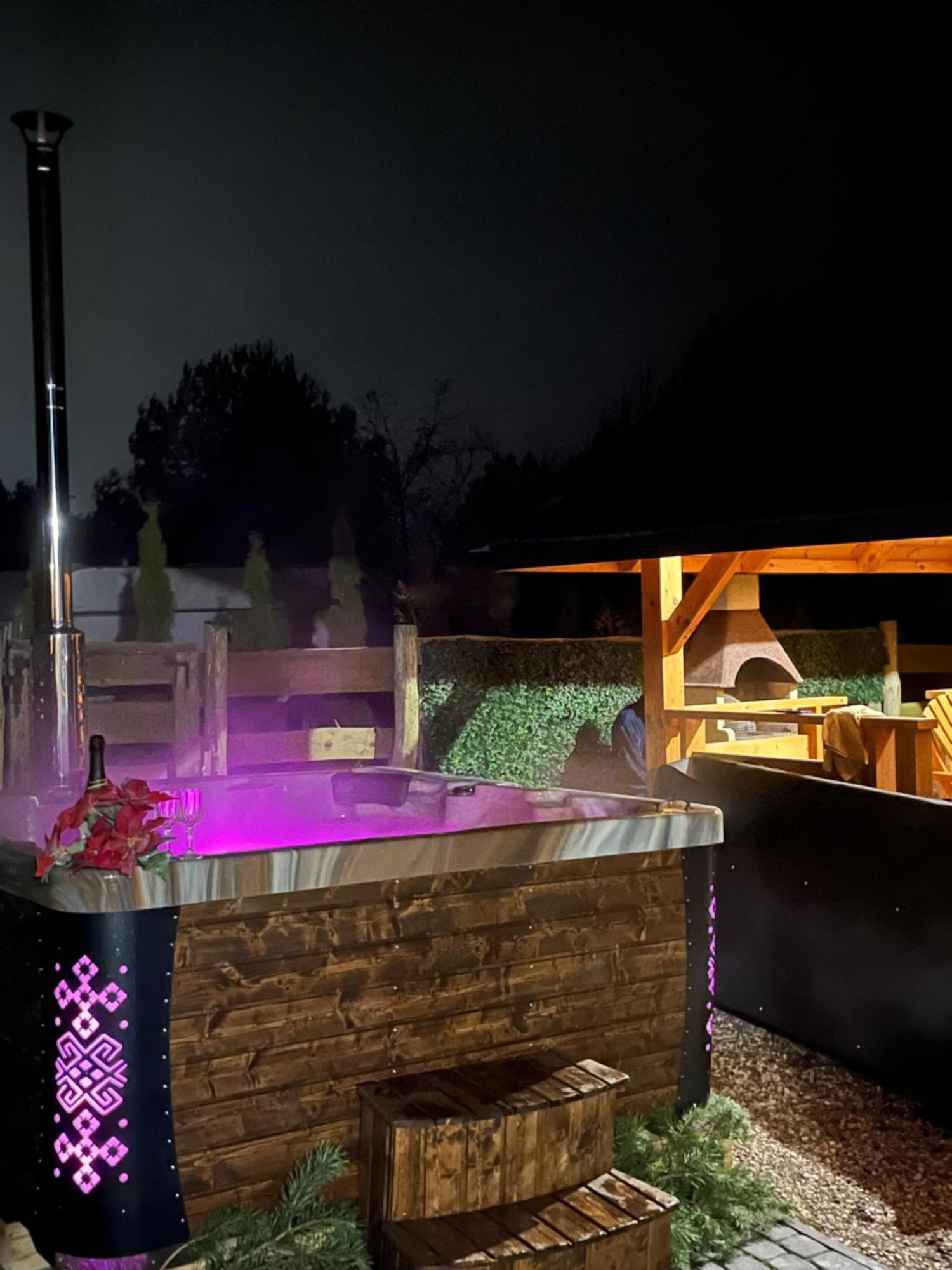 Mazury "Willa Slimakowo" W Pasymiu Z Jakuzzi, Sauna, Pomostem Extérieur photo