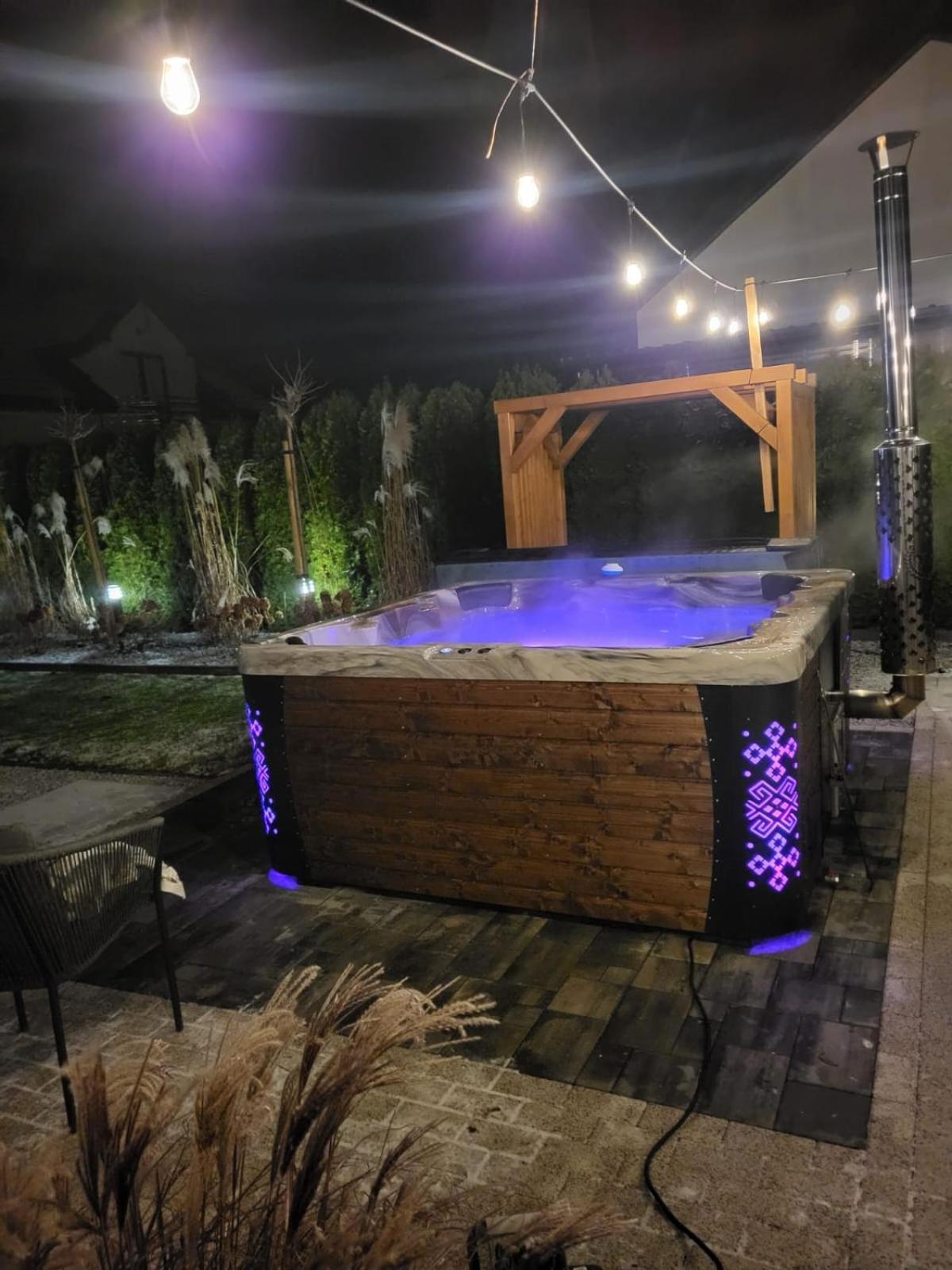 Mazury "Willa Slimakowo" W Pasymiu Z Jakuzzi, Sauna, Pomostem Extérieur photo