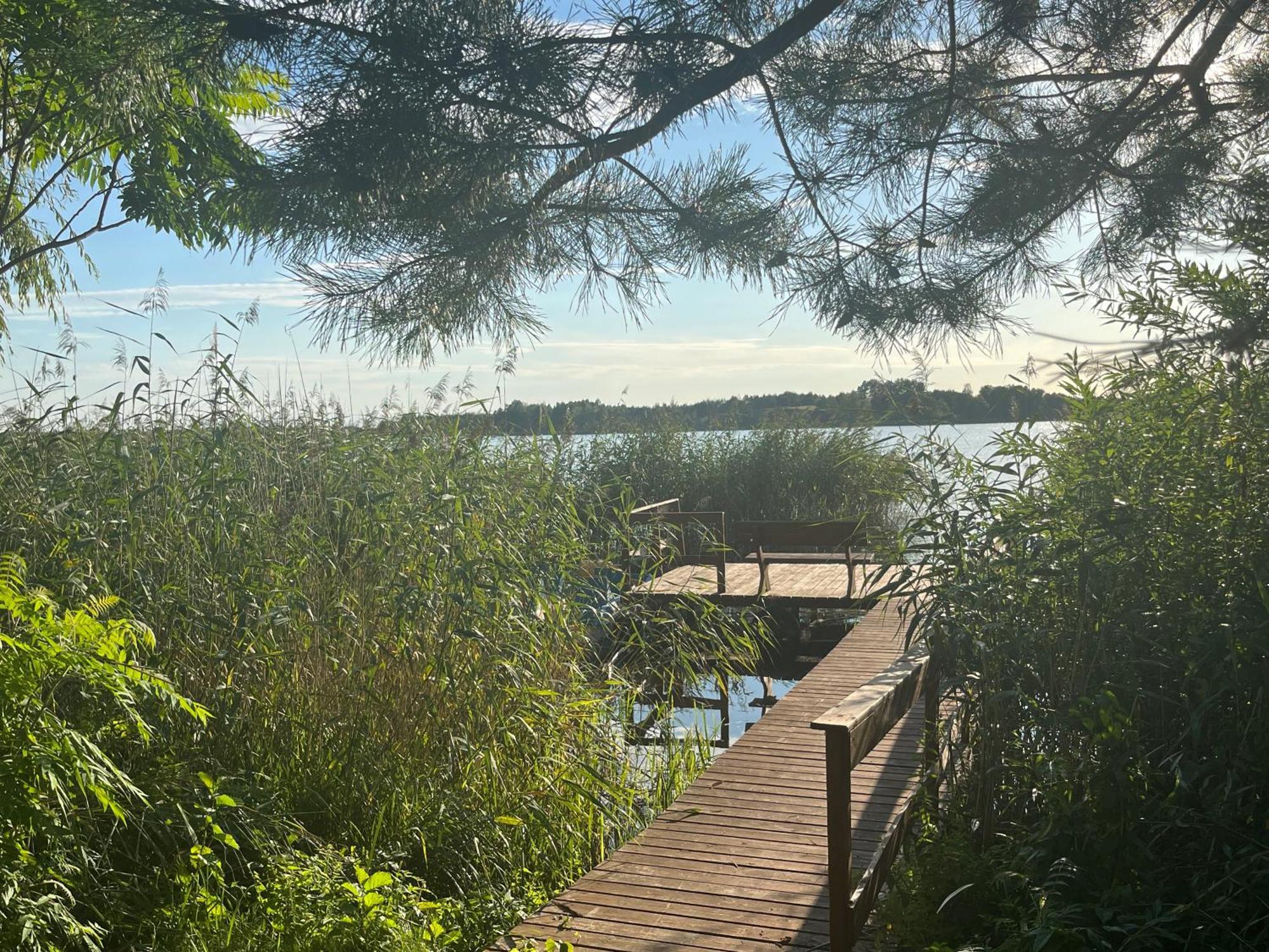 Mazury "Willa Slimakowo" W Pasymiu Z Jakuzzi, Sauna, Pomostem Extérieur photo